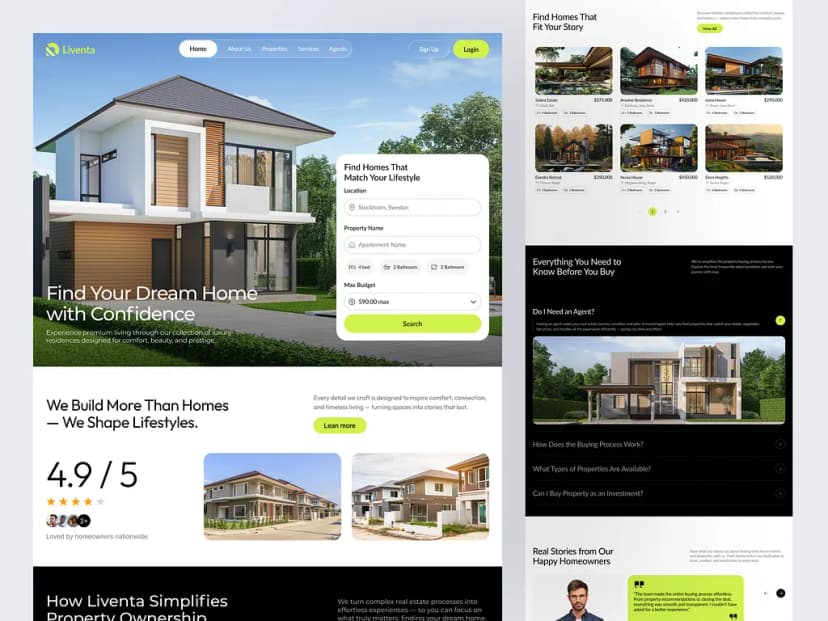 High-conversion business website development